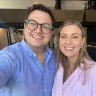 David Sharaz and Brittany Higgins