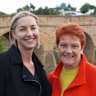 Pauline Hanson (right) said hopes her daughter will extend One Nation’s controversial legacy beyond her retirement. 
