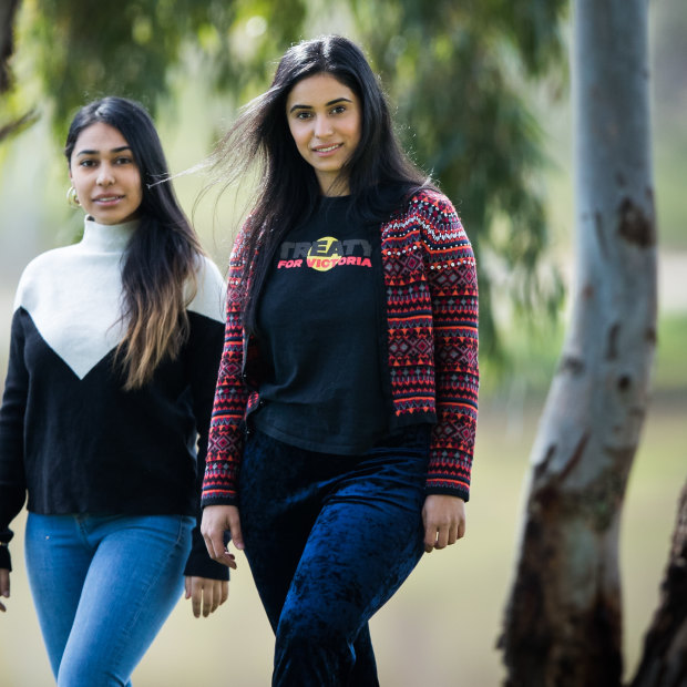 ‘Let’s treat our people like people’: Indigenous nurses Shanaz and Naz Rind are helping to test people in Shepparton.