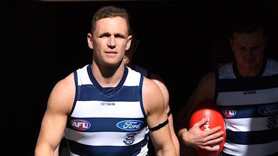September tradition: Joel Selwood is set for another finals series.