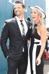 The Bachelor Tim Robards and Anna Heinrich last year.