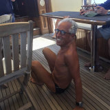 Sixty kilos at 60. Banker and philanthropist Simon Mordant celebrates his slimmed down physique sailing around Corsica for his milestone birthday.