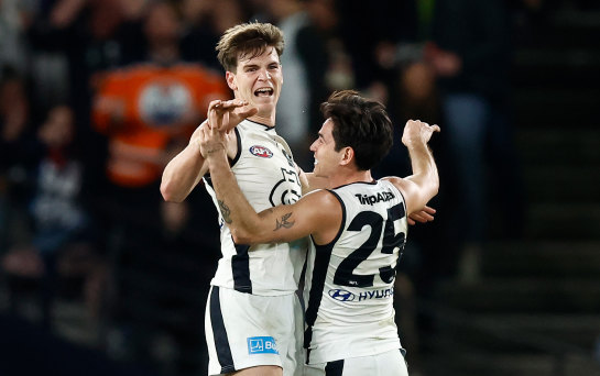 Paddy Dow (left) and Zac Fisher (right) are both expected to change clubs during the trade period.