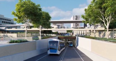 It has been revealed it will cost an extra $100 million to put West End and South Brisbane buses underground.