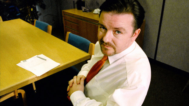 One of a kind: David Brent, Ricky Gervais' main character in The Office.