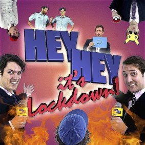 Melbourne Fringe show Hey Hey It’s Lockdown parodied the old TV variety show format.
