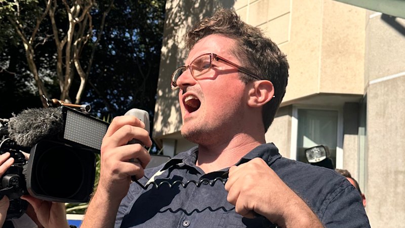 ‘Shame on you’: Premier and pro-Palestine activist clash at Stafford byelection booth