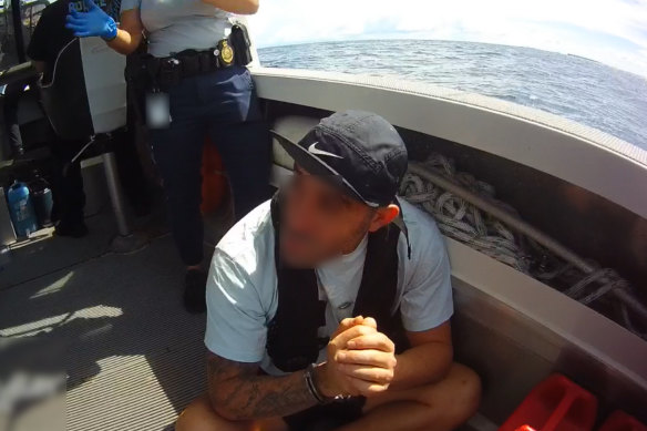 Alleged drug importer Hussein Chamas allegedly fled a NSW rehabilitation centre without any notification from the BailSafe ankle monitor on his leg.