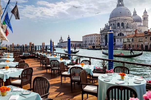 Breakfast on the Gritti Palace’s terrace is a ‘wow’ moment.