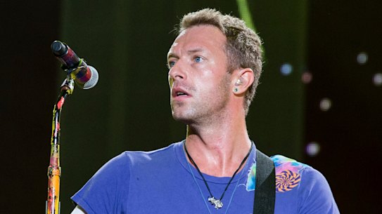 With his band Coldplay kept apart by travel restrictions, Chris Martin performed for his social media followers instead. 