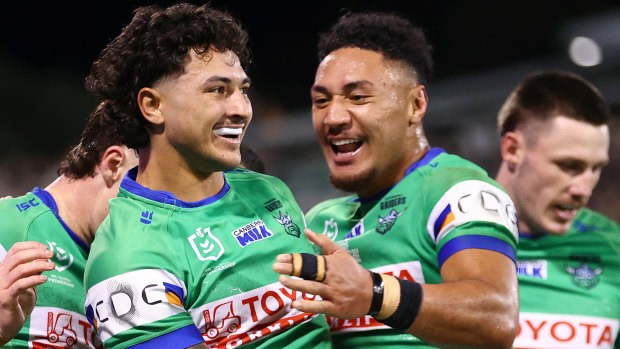 Raiders youngsters run riot as hapless Eels slip to 14th