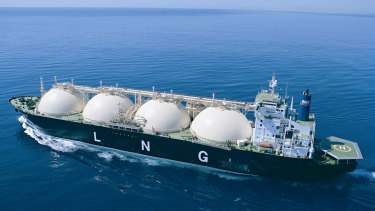 We could have LNG tankers sailing in opposite directions.