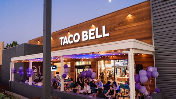 Collins Foods' first Taco Bell in Annerley, Brisbane.