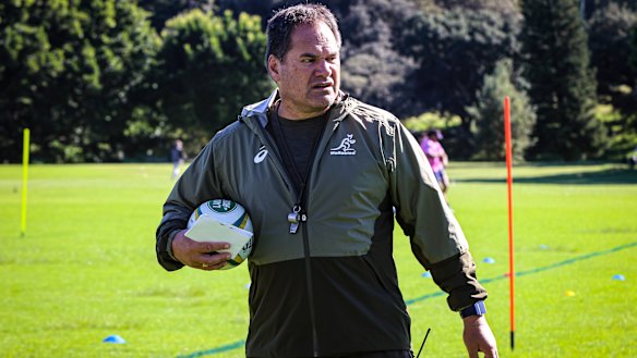 Wallabies coach Dave Rennie.