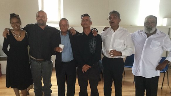 Tanya Day with relatives.