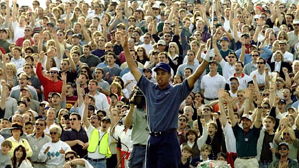Tiger Woods had a famous hole-in-one on the 16th in Phoenix in 1997.
