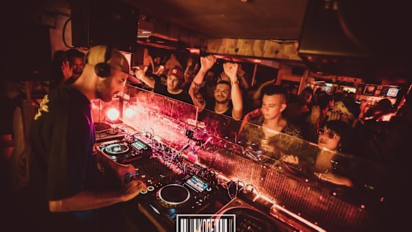 Revellers party the night away at Kode, an event at Club 77 on March 15.