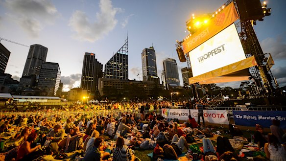 Before it disappeared, Tropfest attracted tens of thousands of short film fans to the Domain, Centennial Park and Parramatta Park. 
