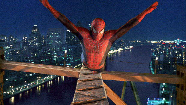 Spider-Man director Sam Raimi removed references to the towers in his 2002 blockbuster.