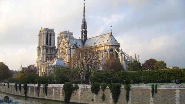 Notre-Dame as it was before the fire.