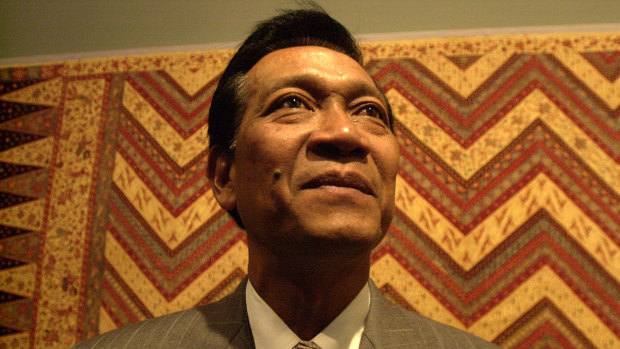 Hamengku Buwono X, Sultan of Jogjakarta, Java, in Australia last year.