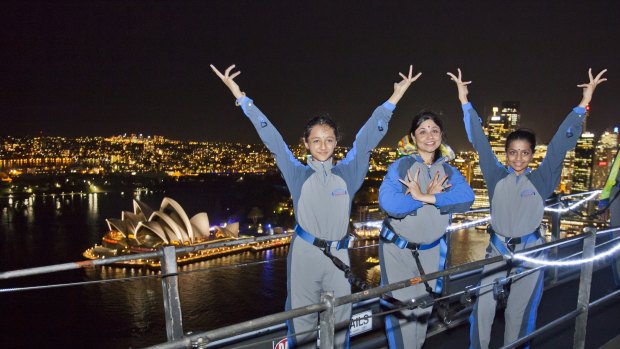 Sydney tourist attractions such as BridgeClimb have benefitted from the boom in Indian tourists.