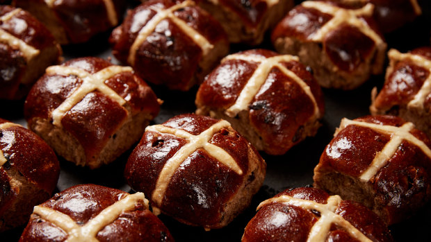 Hot cross buns are hitting supermarket shelves earlier each year, and with bolder flavours. 