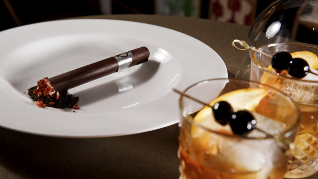 Edible cigars dad? Yes please. QT Perth has a 'man tea' with a difference on the rooftop this Sunday.