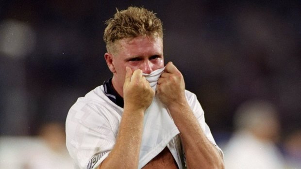 We all shed tears alongside Paul Gascoigne at the 1990 World Cup.