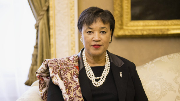 Commonwealth Secretary-General Patricia Scotland is struggling to secure a second term. 