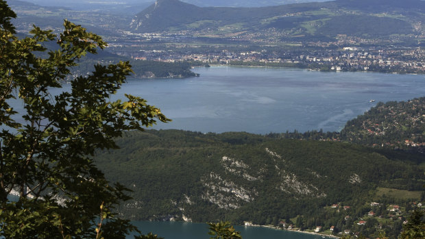 A view of Annecy in the French Alps, the lakeside city where the stabbing occurred.