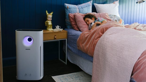 Philips' air purifiers can clean up large rooms full of pollen or other irritants.