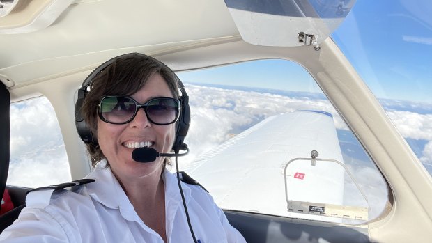 Pilot Michelle Yeates has said the incident won’t stop her flying again soon. 
