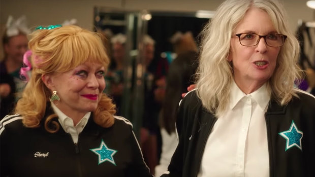 Jacki Weaver wanted the role Diane Keaton landed in Poms.
