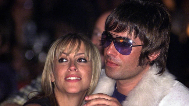 Liam Gallagher and Nicole Appleton in 2001.
