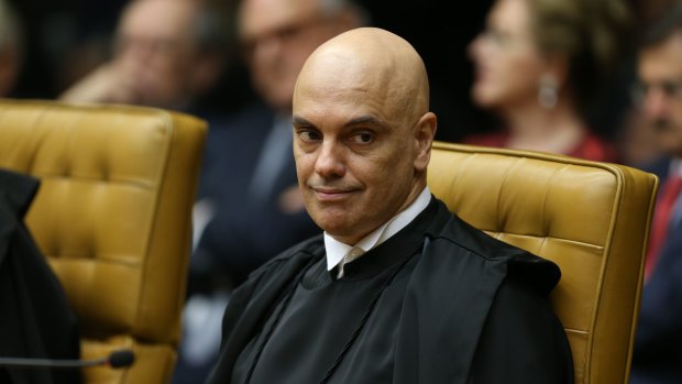 Brazilian Supreme Court Minister Alexandre de Moraes.