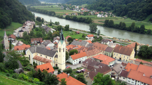 Sevnica, Slovenia, where Melania Trump grew up.