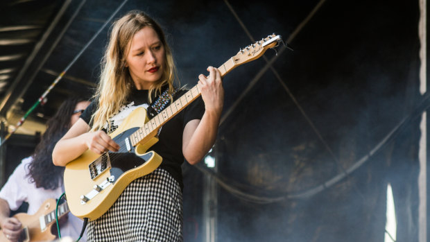 Julia Jacklin brought a charming naivete to her performance.