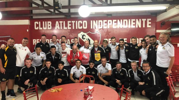 Cooma Tigers took on Argentinian powerhouse Independiente during a pre-season tour of South America - and only lost 1-0.