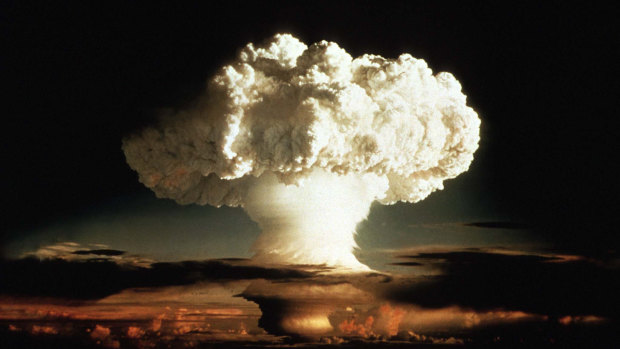 Zero-yield nuclear tests don't cause mushroom clouds like the one pictured.