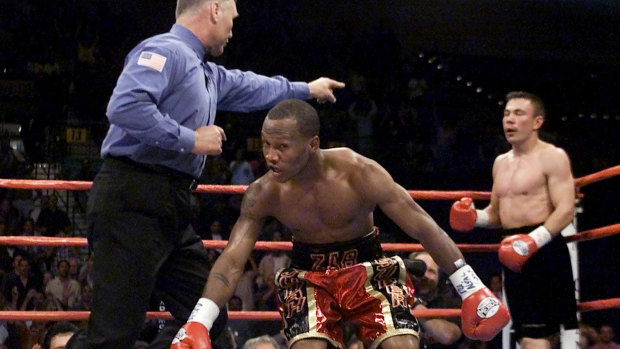 Kostya Tszyu and Zab Judah in 2001.