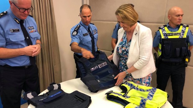 Michelle Roberts and Chris Dawson take a look at the soon to be rolled out vests.