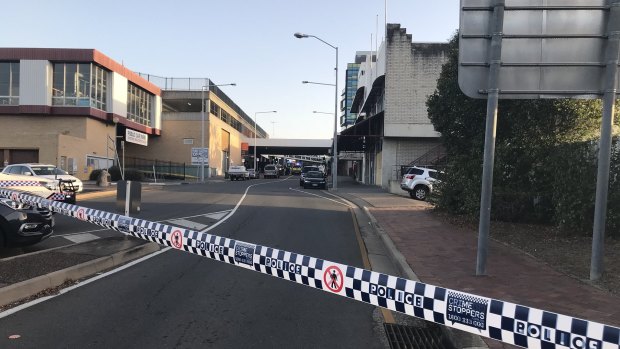 A man has been shot by police at Ipswich train station.
