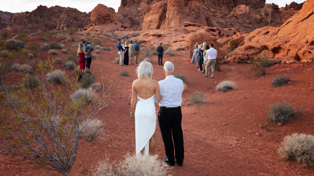 Buchanan and Nobles invited just 12 people to their wedding.