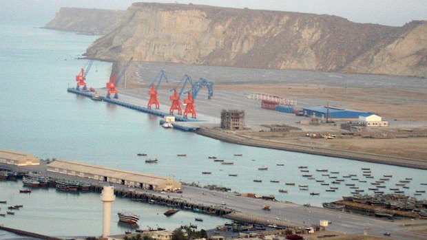 China is deeply invested in the Pakistani port of Gwadar.