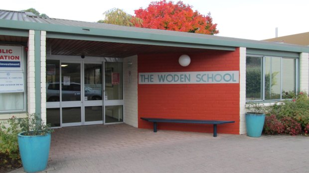The Woden School in Deakin has students from year 7 to 12.