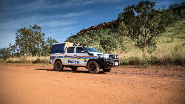 NT police pulled over a woman driving 10 children with no seatbelts on. 