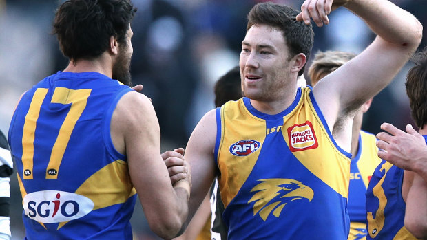 Jeremy McGovern has re-signed with West Coast for five years.