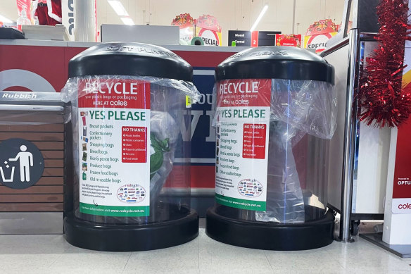Under the REDcycle scheme, users dropped off soft plastics at collection points at supermarkets across Australia.