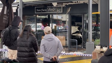 The owners of New Farm Deli wrote on Facebook they were "devastated".